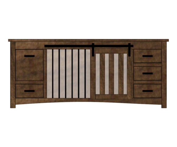 Legacy Medium Single Barn Door Crate