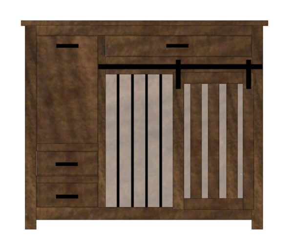 Legacy Large Single Barn Door Crate