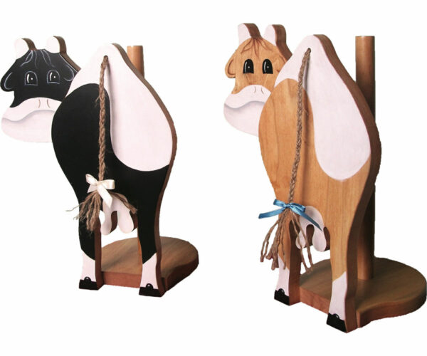 Cow Towel Holder
