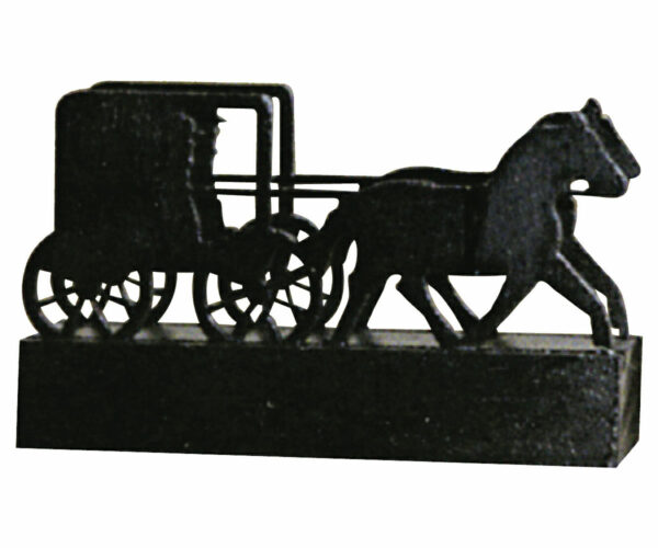 Horse and Buggy Card Holder