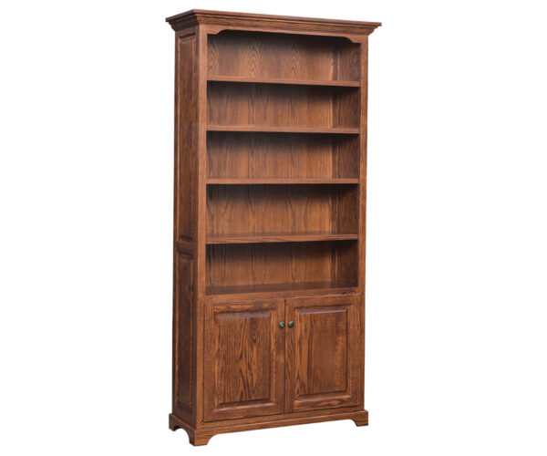 Kingston 84" Bookcase with Bottom Doors
