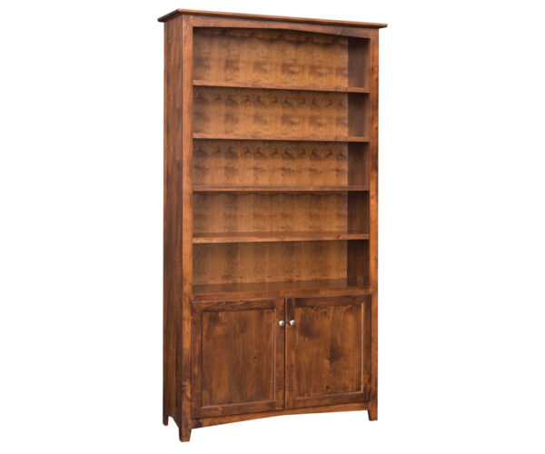Linwood 84” Bookcase with Bottom Doors