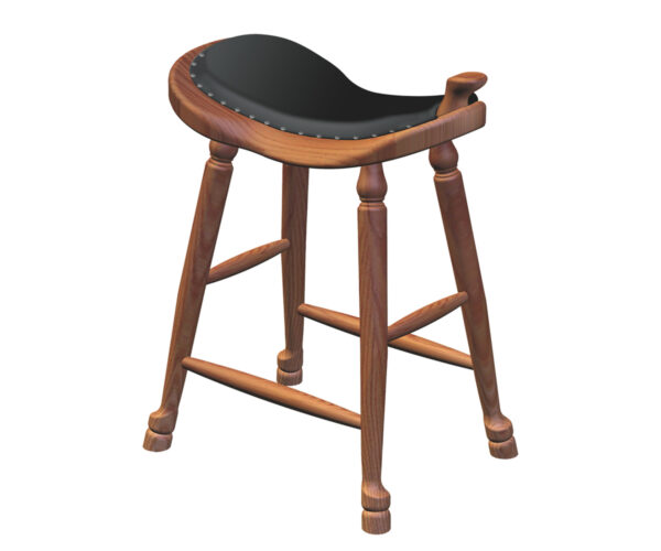 24" Western Saddle with Vinyl or Leather