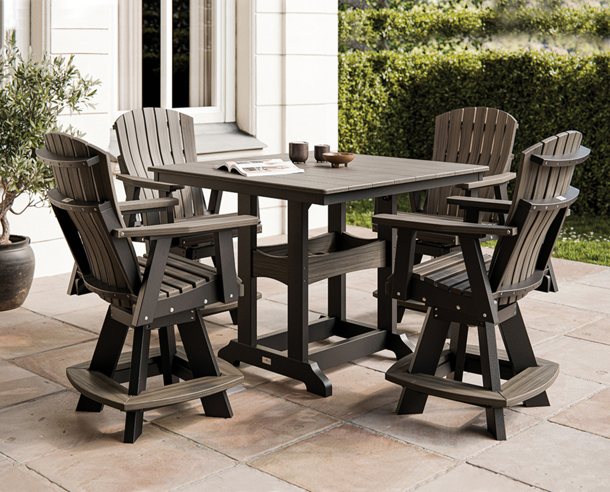 44" Classic Square Bar Height Table - Image 4