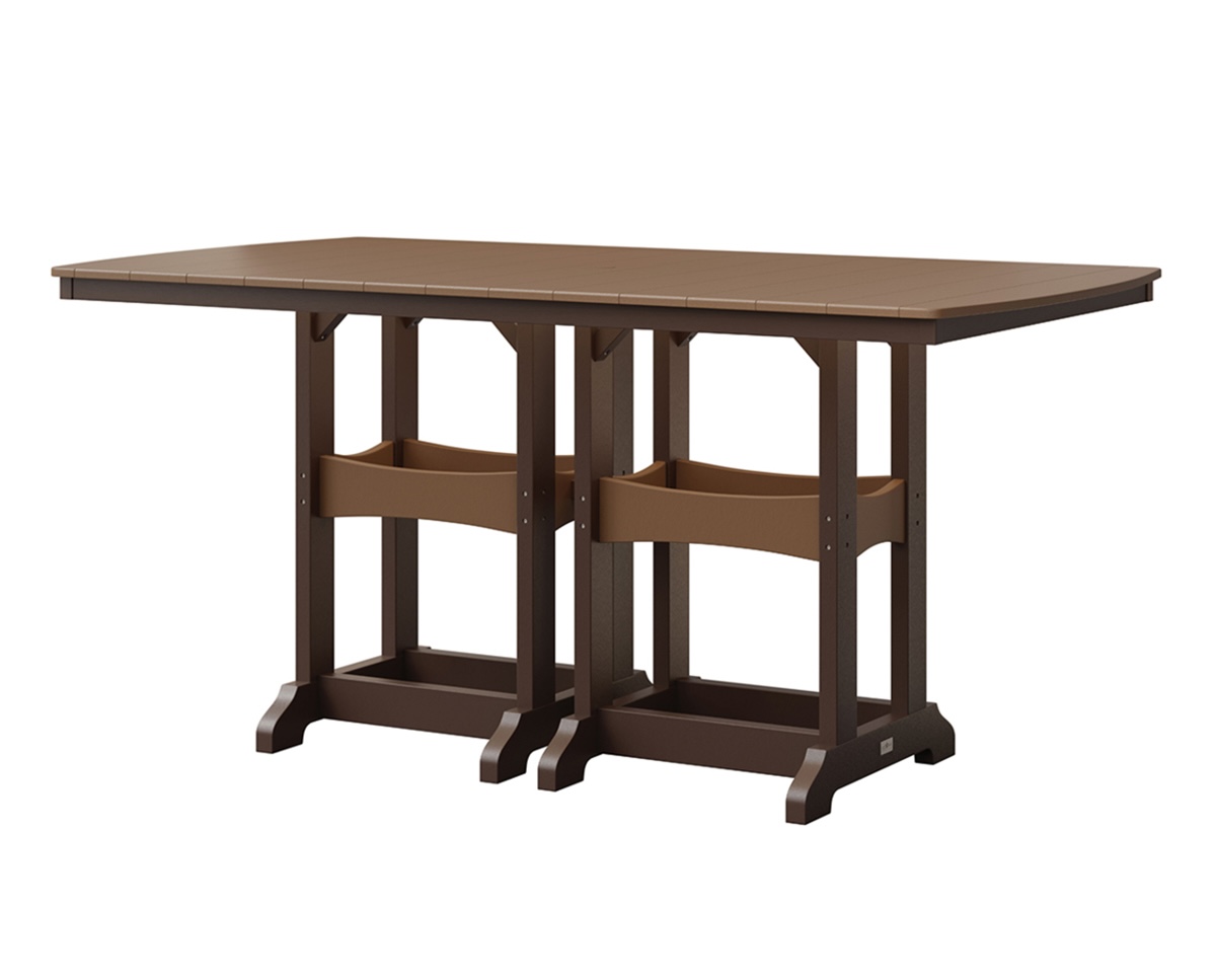 72'' Classic Rectangle Table - Bar Height