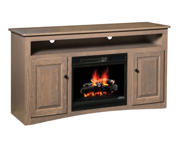 Economy TV Stand with Fireplace