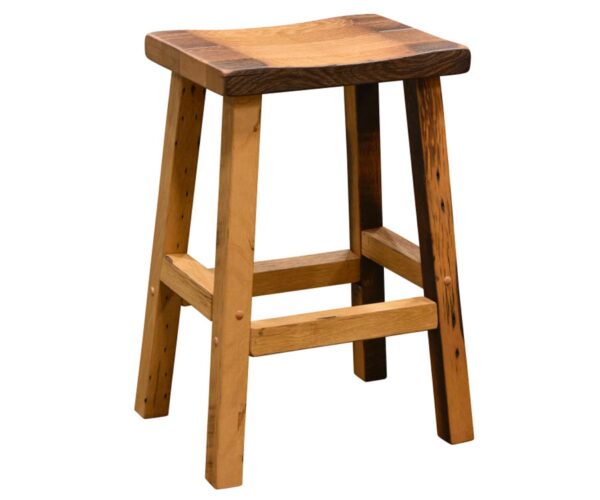 Bar Stool with Scooped Seat