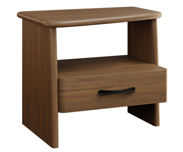 Pueblo 1 Drawer Nightstand Curved