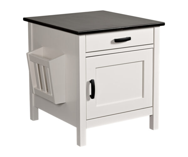 Buckhannon Enclosed End Table with Magazine Rack