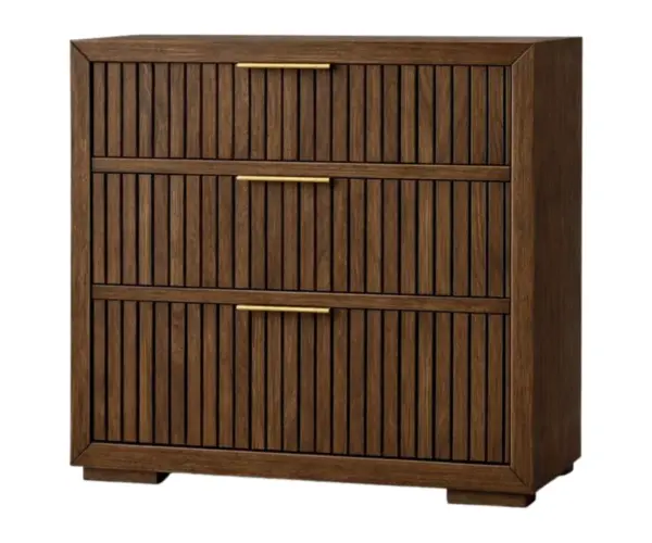 Cosmopolitan Loft 3 Drawer Nightstand