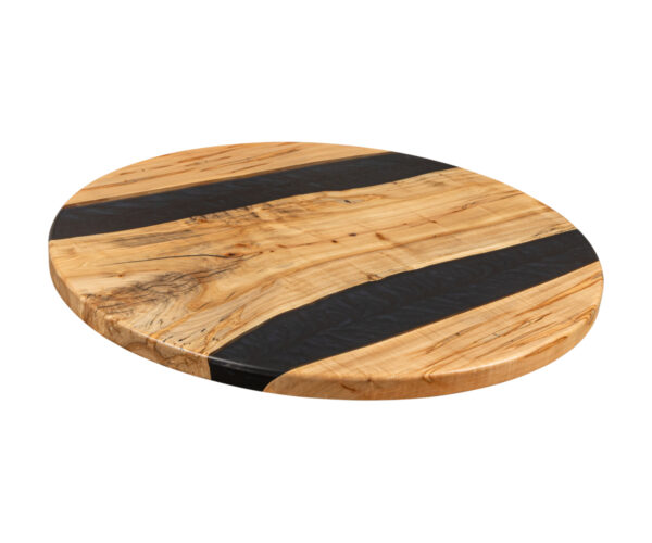Blue Swirl Maple Slab